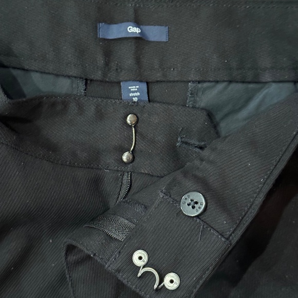 Straight Leg Riding Black Pants by GAP Size 10 - Picture 4 of 5